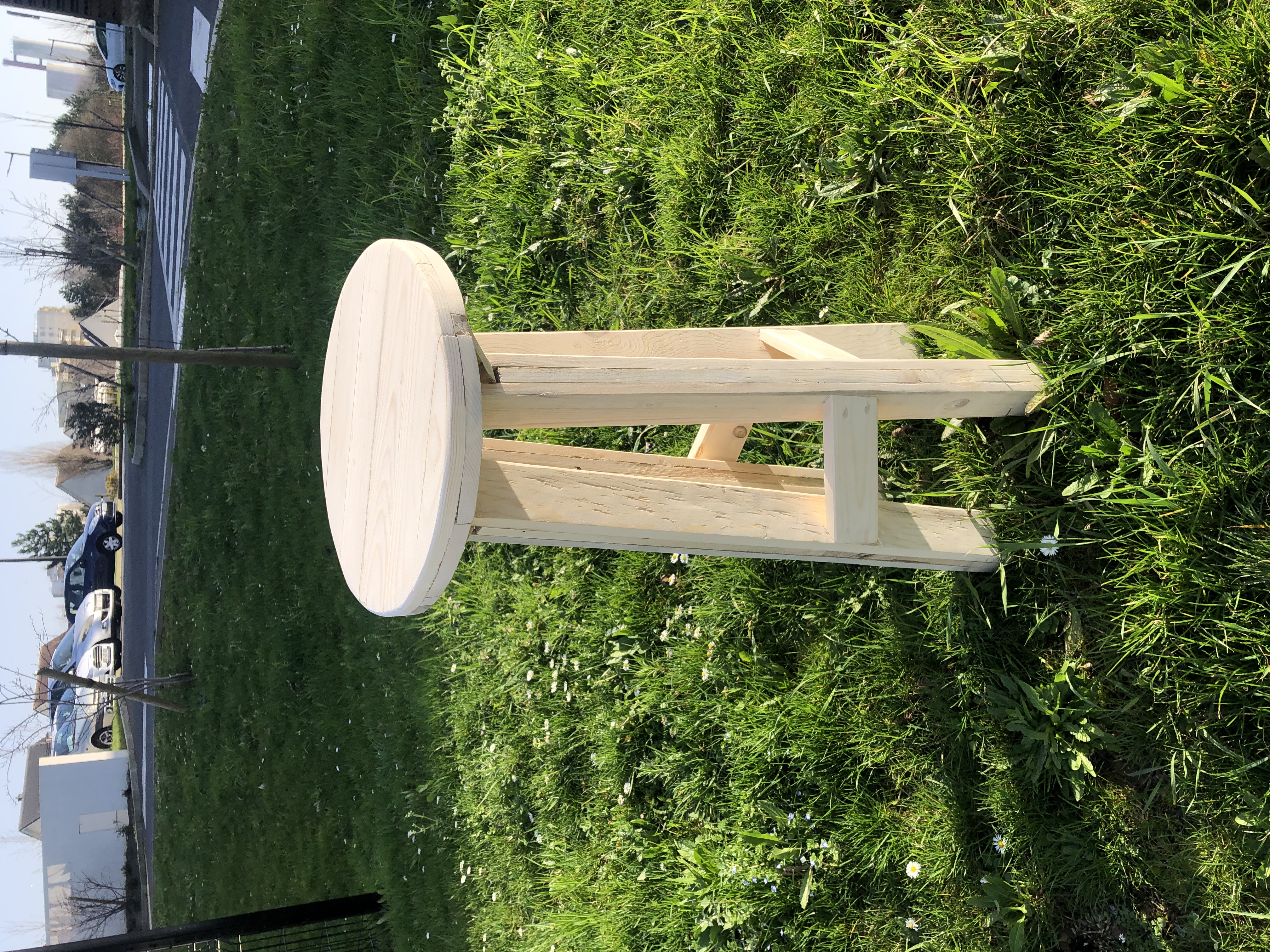 Produit : Tabouret Rond - Grand Modèle